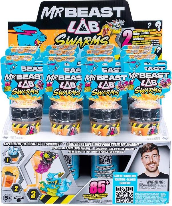 Produktbild Cobi Mr Beast Lab - Schwarm Tube 2-Pack 12 Stück