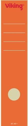 Image du produit Viking Étiquettes dos de classeur Rouge 10 pcs papier