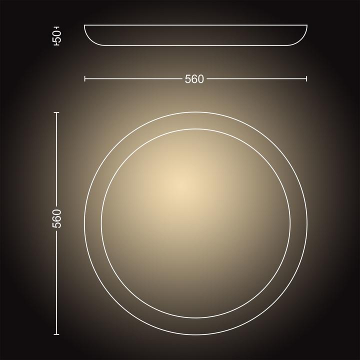 Actual product image Philips Hue myBathroom Adore Basis BT (2400 lm)