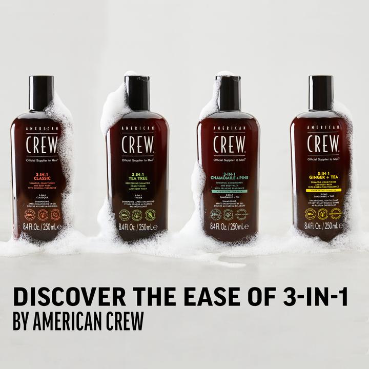 Immagine prodotto American Crew Classico 3 in 1 (250 ml, Shampoo liquido)