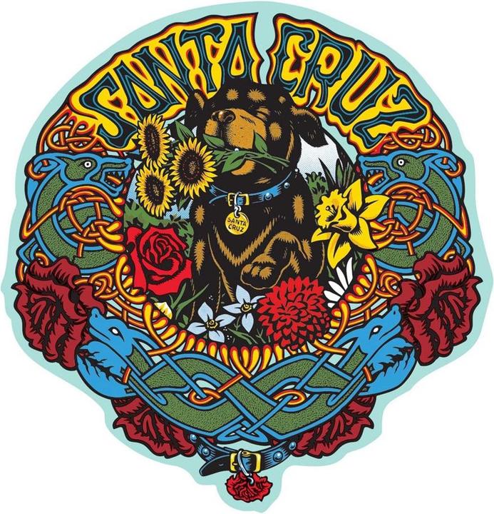 Santa Cruz Dressen Mash Up Sticker 5"
