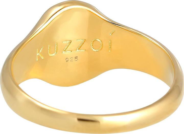 Produktbild Kuzzoi Ring Basic Cool Siegelring Herren Matt 925 Silber (66, 925 Silber)