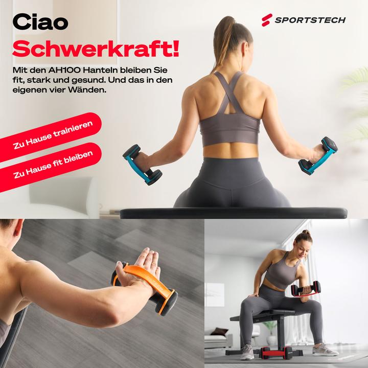 Produktbild Sportstech AH100 20 Hanteln (2 x 1 kg)