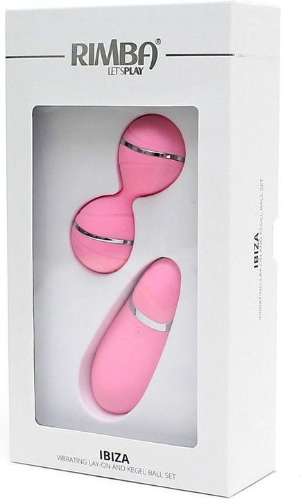 Produktbild Rimba Kegel Balls With Remote Control And Ibiza Stimulator Pink