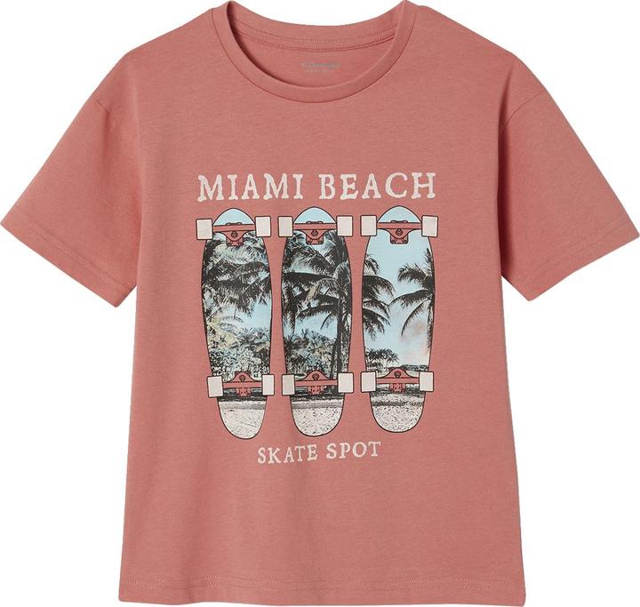 Produktbild Vertbaudet Jungen T-Shirt mit Fotoprint, Recycling-Baumwolle (128)