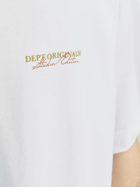 Actual product image Jack & Jones Jorislington Type Tee Ss Crew Neck Sn (L)