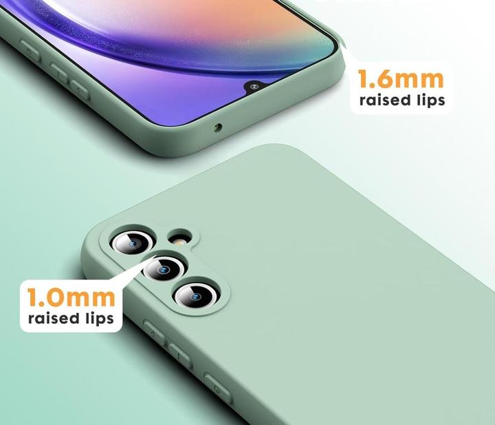 Actual product image Screenguard Liquid Silicone Case (Samsung Galaxy A54 5G)