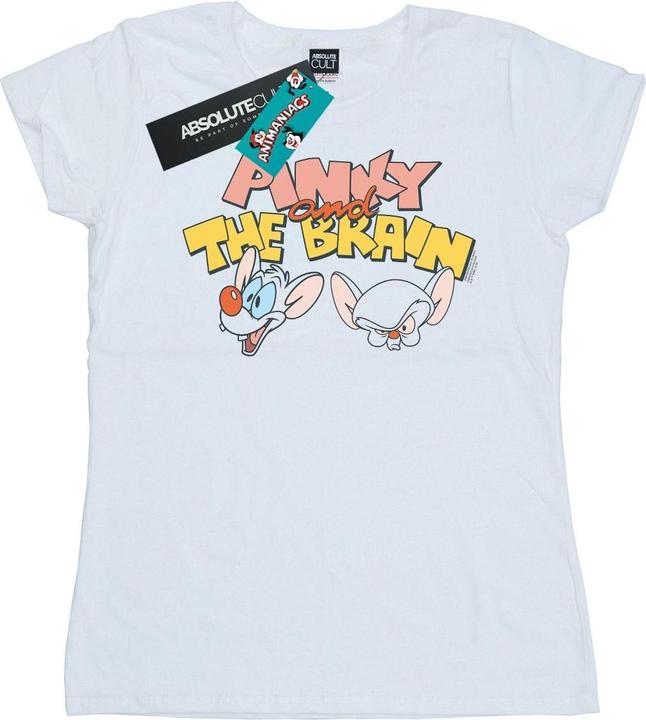 Universal Textiles Pinky And The Brain Heads TShirt (L)