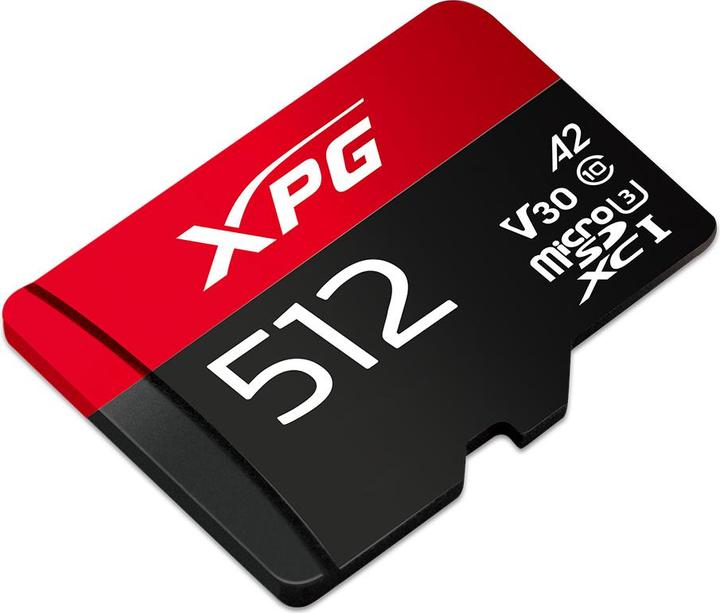 Produktbild Adata Gaming - Flash-Speicherkarte - 512 GB (512 GB, microSDXC, U3, UHS-I)