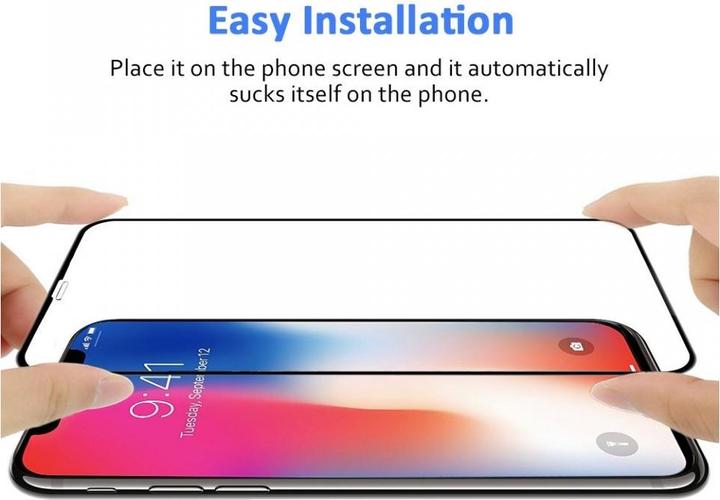 Image du produit Screenguard Apple iPhone X Full Screen Protective Glass 2.5D 9H (1 pièce(s), Apple iPhone X)