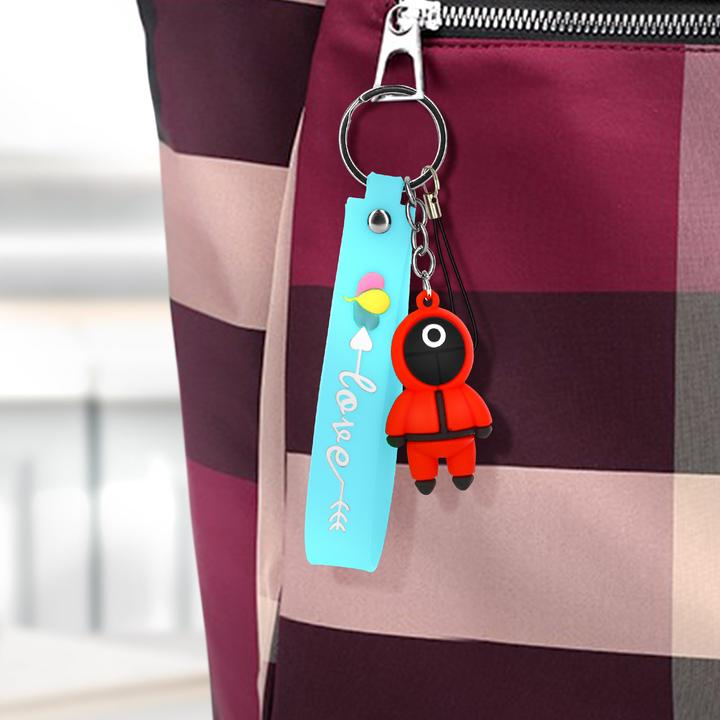 Actual product image Avizar Squid Game Keychain