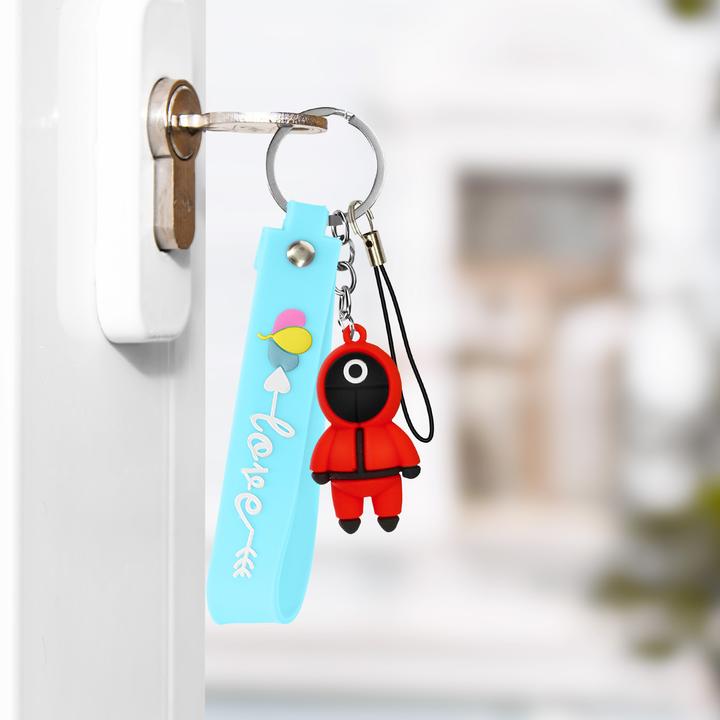Actual product image Avizar Squid Game Keychain