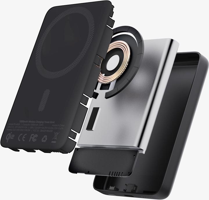 Produktbild Aukey MAG FUSION SLIM - Powerbank (10000 mAh, 20 W, 36 Wh)