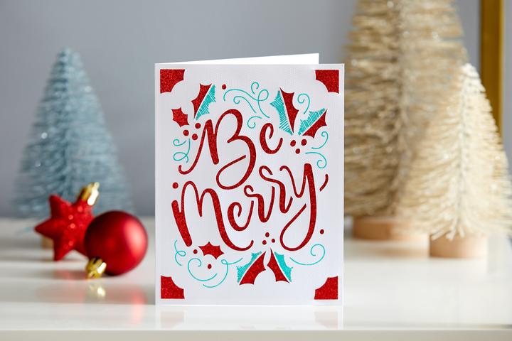 Actual product image Cricut Motif card Joy (12 x)