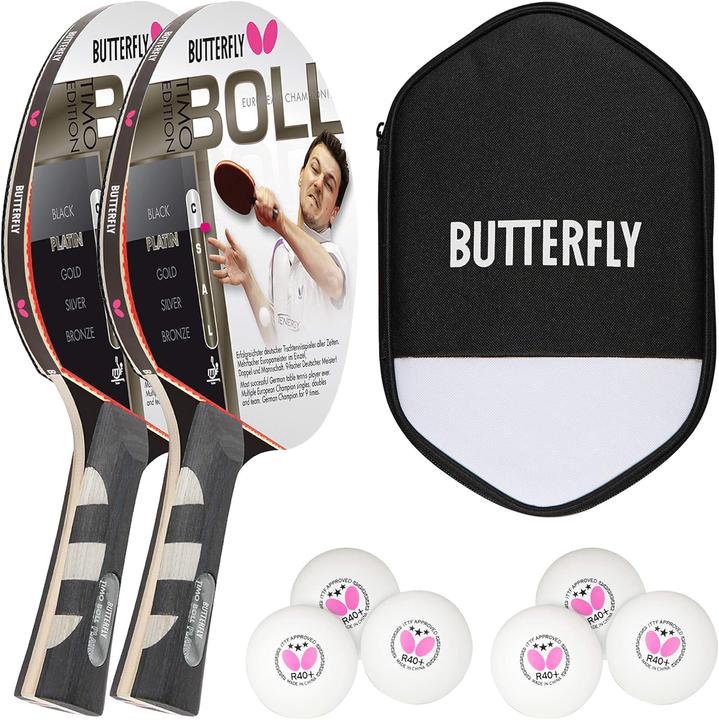 Actual product image Butterfly Tischtennisschläger-Set - Timo Boll Platin