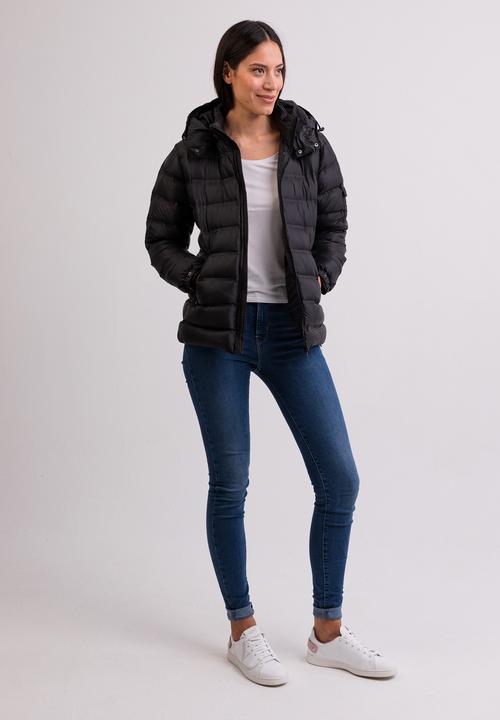 Immagine prodotto Cash-Mere Daunenjacke mit Kapuze und Kaschmirfutter (XL)