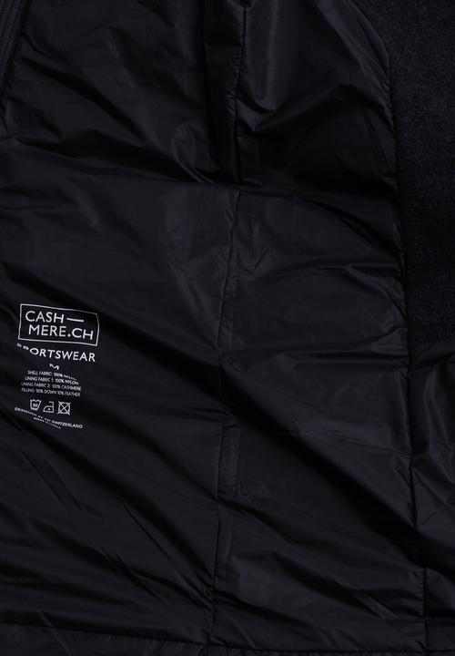 Immagine prodotto Cash-Mere Daunenjacke mit Kapuze und Kaschmirfutter (XL)