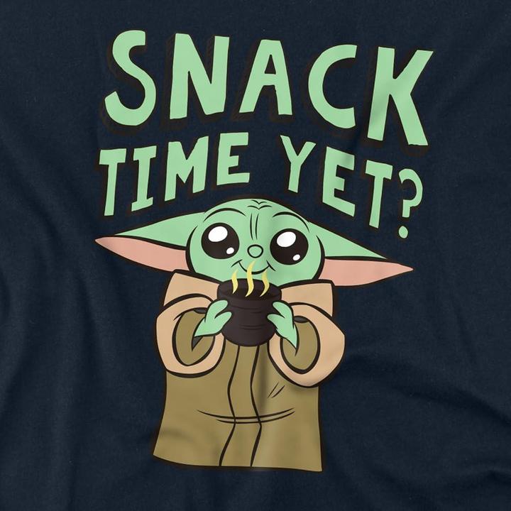 Immagine prodotto Star Wars Snack Time Maglietta Grogu Uomo (XL)