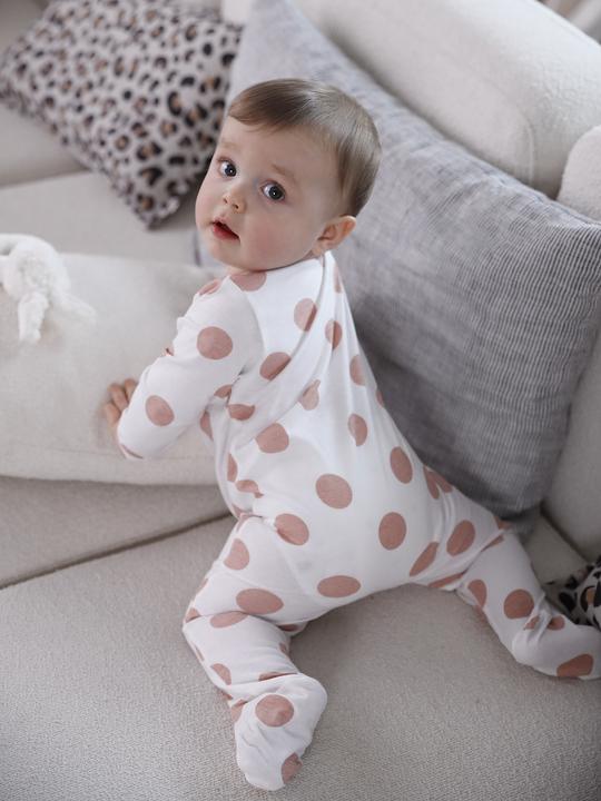 Produktbild Vertbaudet 3er-Pack Baby Strampler mit Reissverschluss BASICS (50)