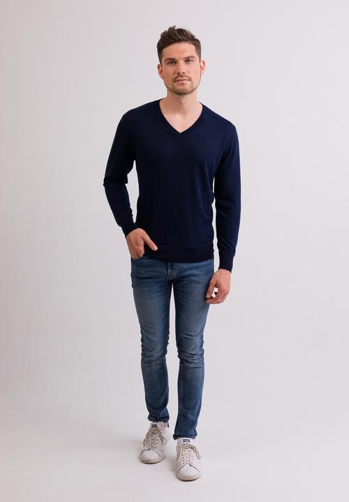 Immagine prodotto Cash-Mere Kaschmir V-Ausschnitt Pullover (XL)