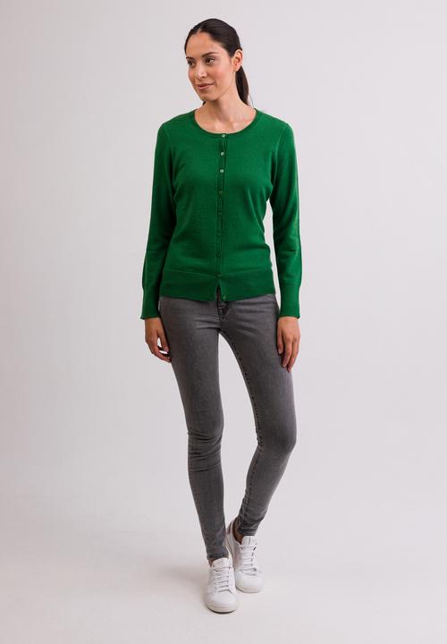 Actual product image Cash-Mere Kaschmir Cardigan Rundhals (XXL)