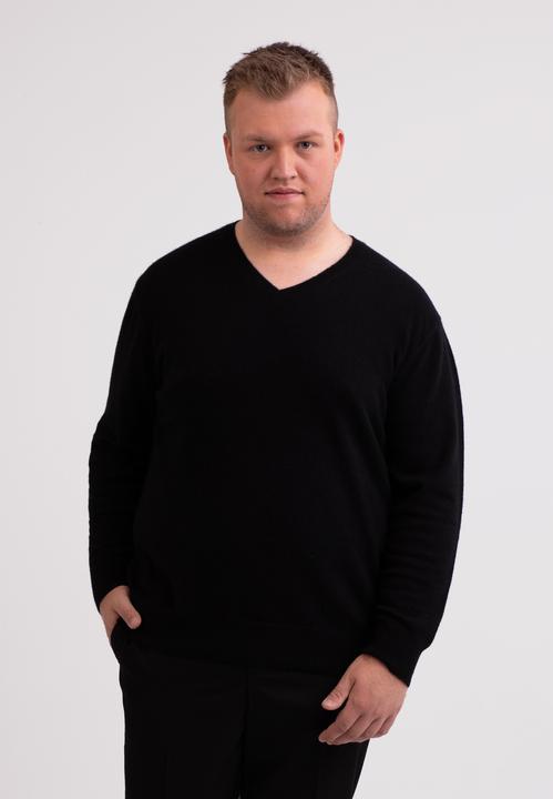 Immagine prodotto Cash-Mere Kaschmir V-Ausschnitt Pullover (4XL)