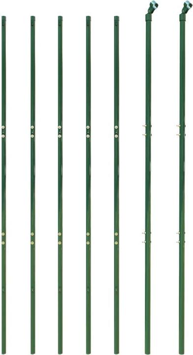 Produktbild VidaXL Maschendrahtzaun Grün 1,6x10 m, Farbe: Grün, Material