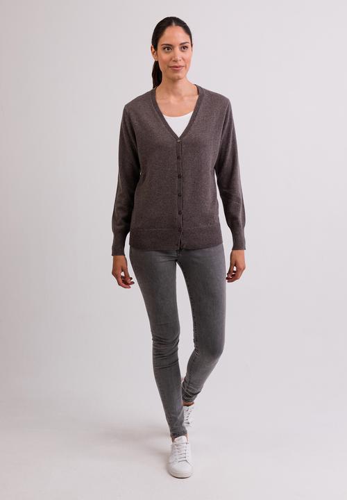 Actual product image Cash-Mere Kaschmir Cardigan V-Ausschnitt (XS)