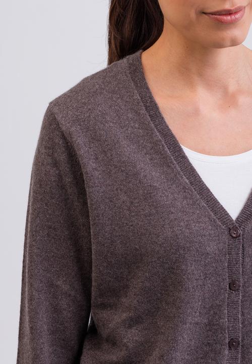 Actual product image Cash-Mere Kaschmir Cardigan V-Ausschnitt (XS)