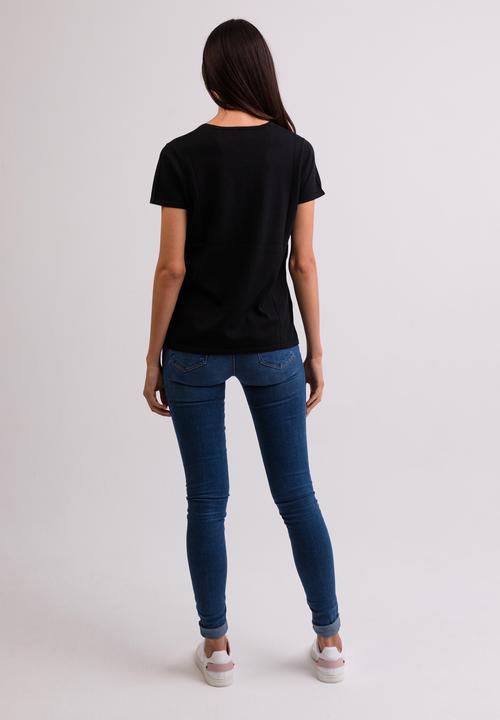 Actual product image Cash-Mere Kaschmir T-Shirt mit V-Ausschnitt (XS)