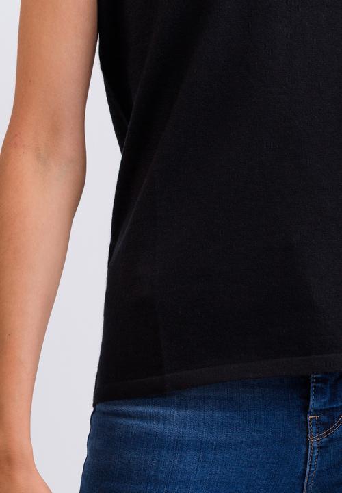 Actual product image Cash-Mere Kaschmir T-Shirt mit V-Ausschnitt (XS)
