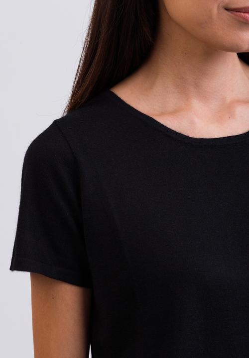 Actual product image Cash-Mere Kaschmir T-Shirt mit Rundhals (XXL)