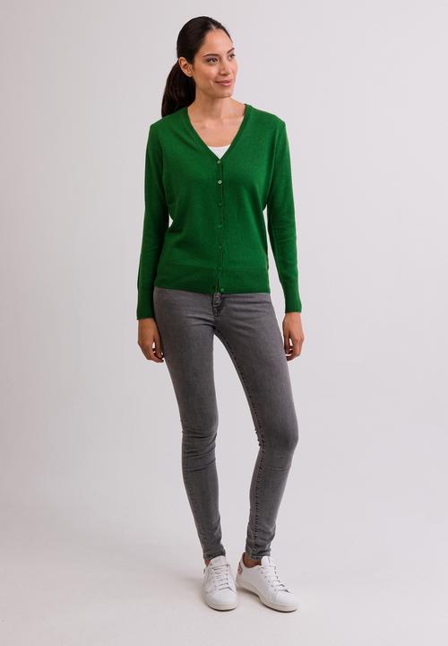 Actual product image Cash-Mere Kaschmir Cardigan V-Ausschnitt (XS)