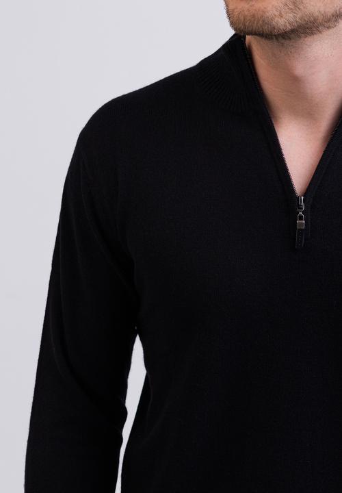 Image du produit Cash-Mere Kaschmir Stehkragen Pullover (S)