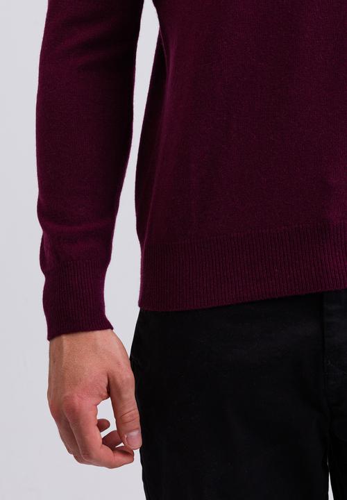 Actual product image Cash-Mere Kaschmir V-Ausschnitt Pullover (XL)