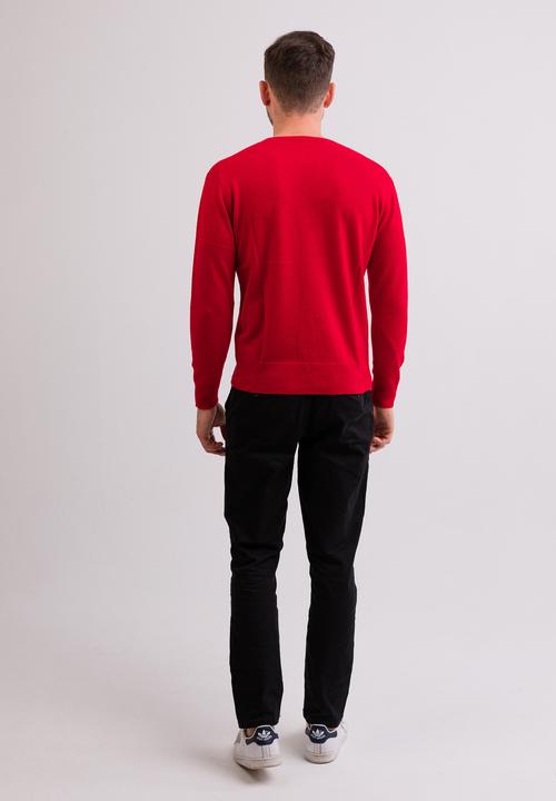 Actual product image Cash-Mere Kaschmir V-Ausschnitt Pullover (XL)