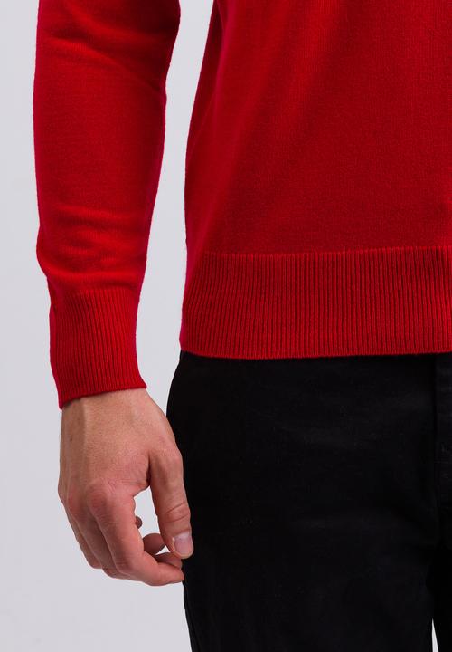 Actual product image Cash-Mere Kaschmir V-Ausschnitt Pullover (XL)