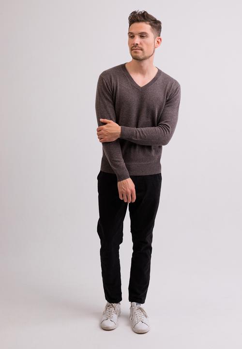 Produktbild Cash-Mere Kaschmir V-Ausschnitt Pullover (S)