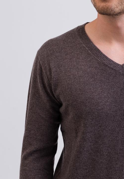 Produktbild Cash-Mere Kaschmir V-Ausschnitt Pullover (S)