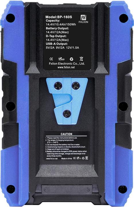 Produktbild Fxlion Cool Black 150 Wh, V-Mount (Kamera Akku)