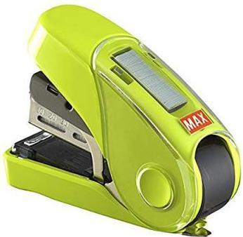 Produktbild Max Heftapparat HD-10FL3K/LG hellgrün, Flachhefter Clinch (25 Blätter)