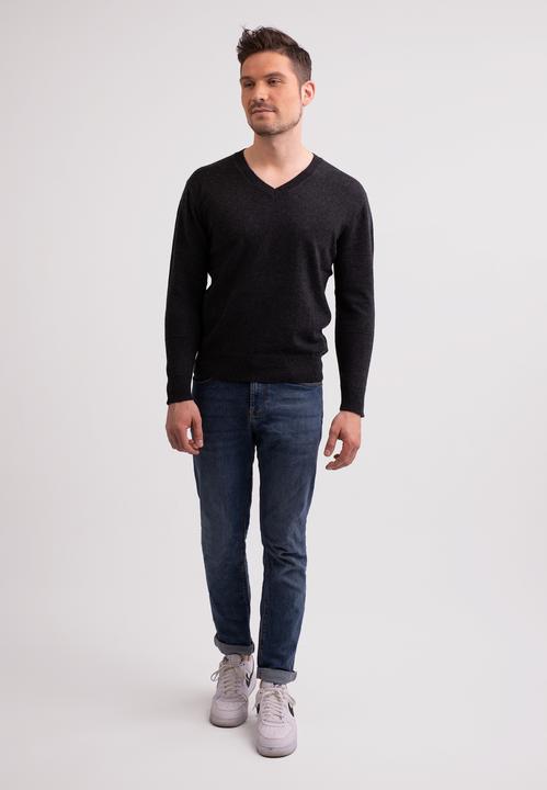 Actual product image Cash-Mere Kaschmir V-Ausschnitt Pullover (XL)