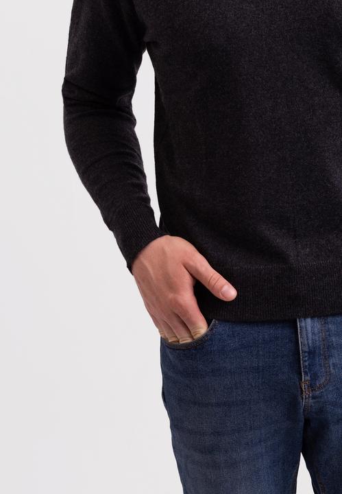 Actual product image Cash-Mere Kaschmir V-Ausschnitt Pullover (XL)