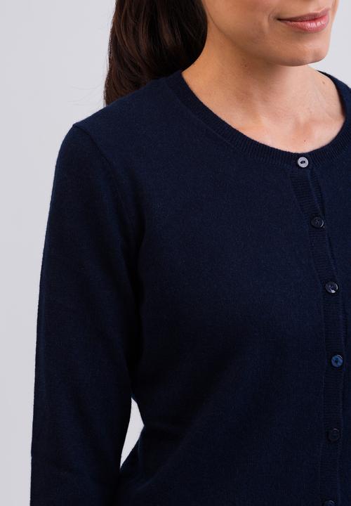 Actual product image Cash-Mere Kaschmir Cardigan Rundhals (XS)
