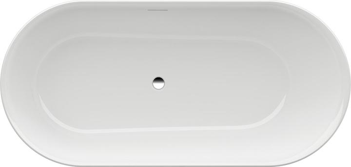 Laufen Badewanne KARTELL 1715x815mm, freistehend weiss (275 l, 171.50 cm, 81.50 cm)