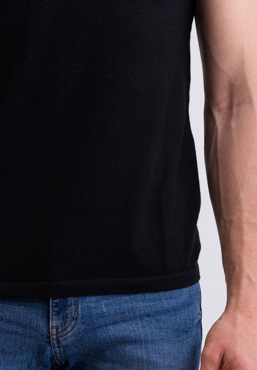 Actual product image Cash-Mere Kaschmir T-Shirt mit V-Ausschnitt (XXL)
