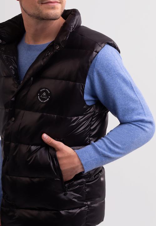 Actual product image Cash-Mere Daunengilet mit Kaschmirfutter (L)