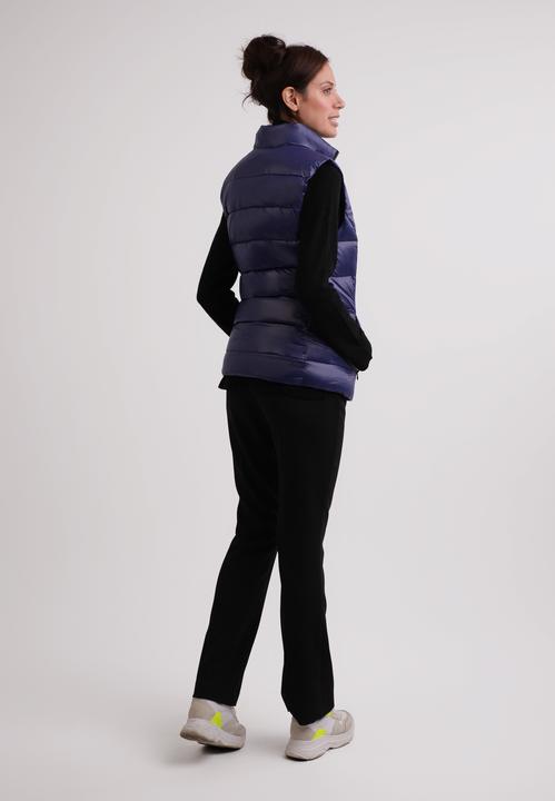 Actual product image Cash-Mere Daunengilet mit Kaschmirfutter in glänzender Optik (L)