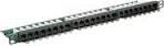 Actual product image Roline 48.30cm (19") keystone module rack, 24P., unshielded, black
