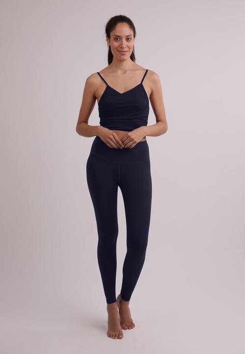 Image du produit Cash-Mere Yoga Top mit gekreuztem Rücken in Bambus (S)